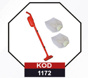 FNT Pratic Kırmızı Kuru Süpürge - Görsel 1